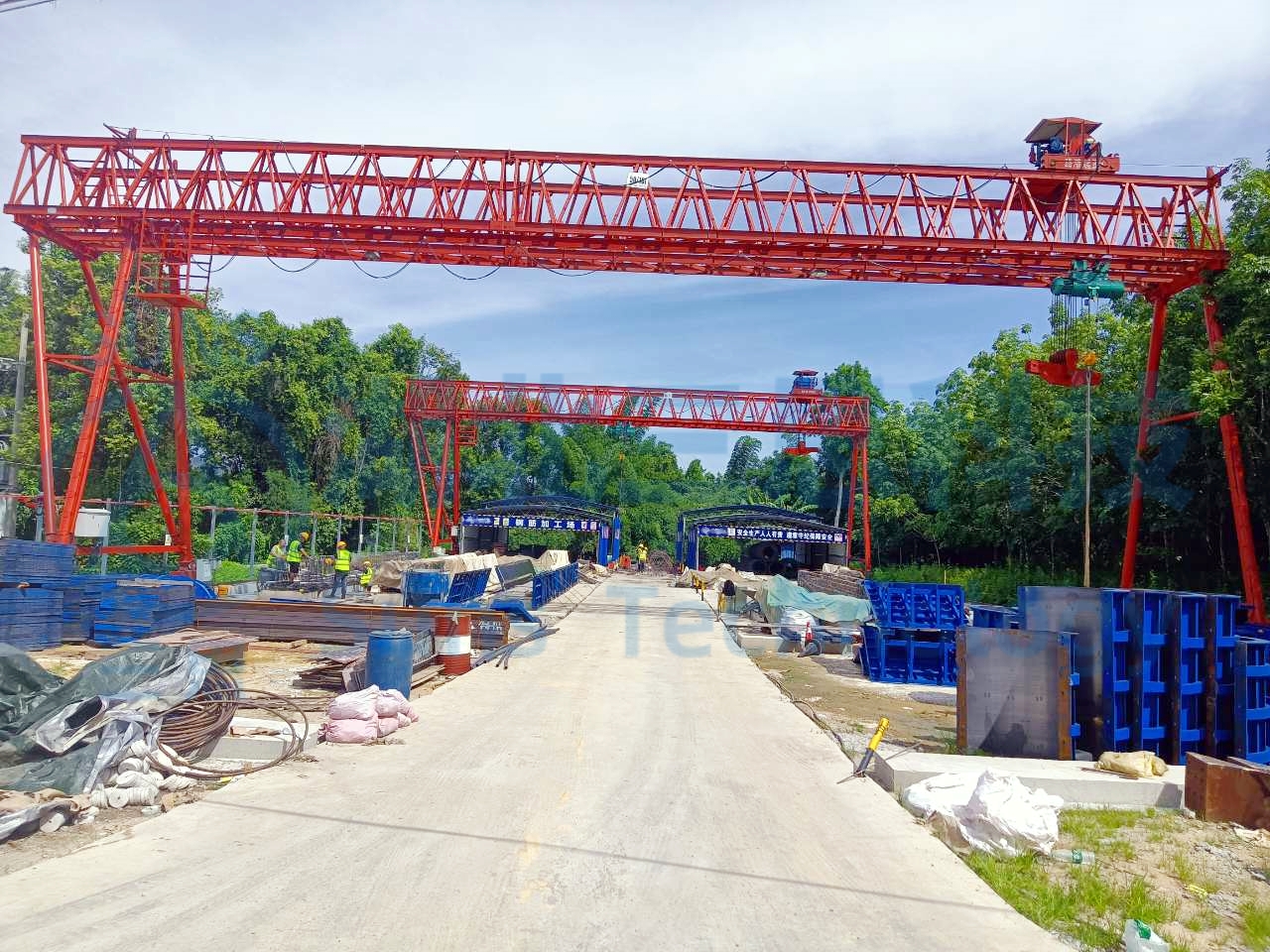 上海、海南兩地龍門吊安全監(jiān)控系統(tǒng)順利交付，設(shè)備安全盡在“眼”中